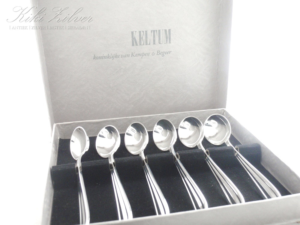 vredig bedrijf spoel Verzilverde Lepeltjes model P3 van Keltum - Kiki Zilver